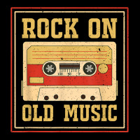 Vintage Retro Rock On Old Music Cassette Tape T Shirt Kids Cap | Artistshot