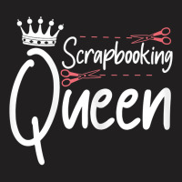 Womens Scrapbooking Queen Scrapbook Scrapbooker Crops Sticker Swaps T T-shirt | Artistshot