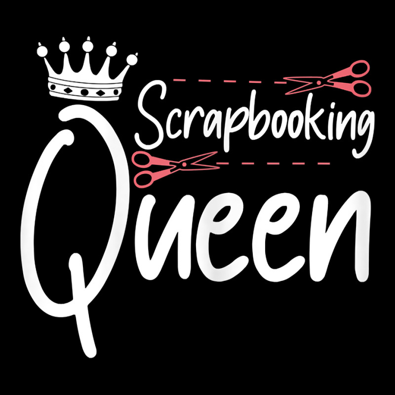 Womens Scrapbooking Queen Scrapbook Scrapbooker Crops Sticker Swaps T Portrait Canvas Print by ReagerAero | Artistshot