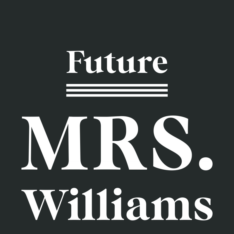 Future Mrs. Williams - Family Name Gift Women's Triblend Scoop T-shirt by Diogo Calheiros | Artistshot