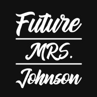 Future Mrs. Johnson - Family Name Gift Baby Bibs | Artistshot