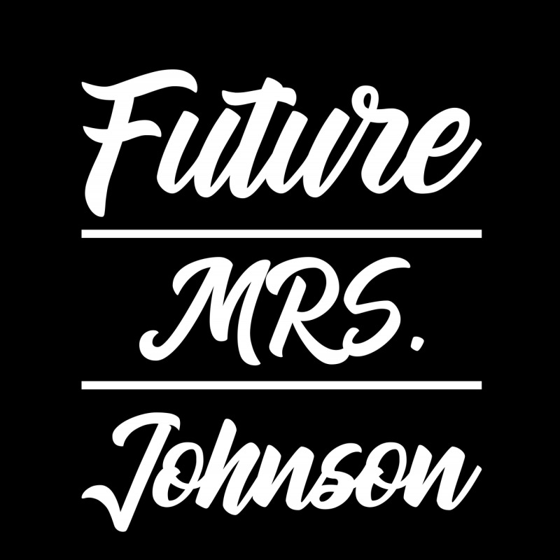 Future Mrs. Johnson - Family Name Gift Youth Hoodie by Diogo Calheiros | Artistshot