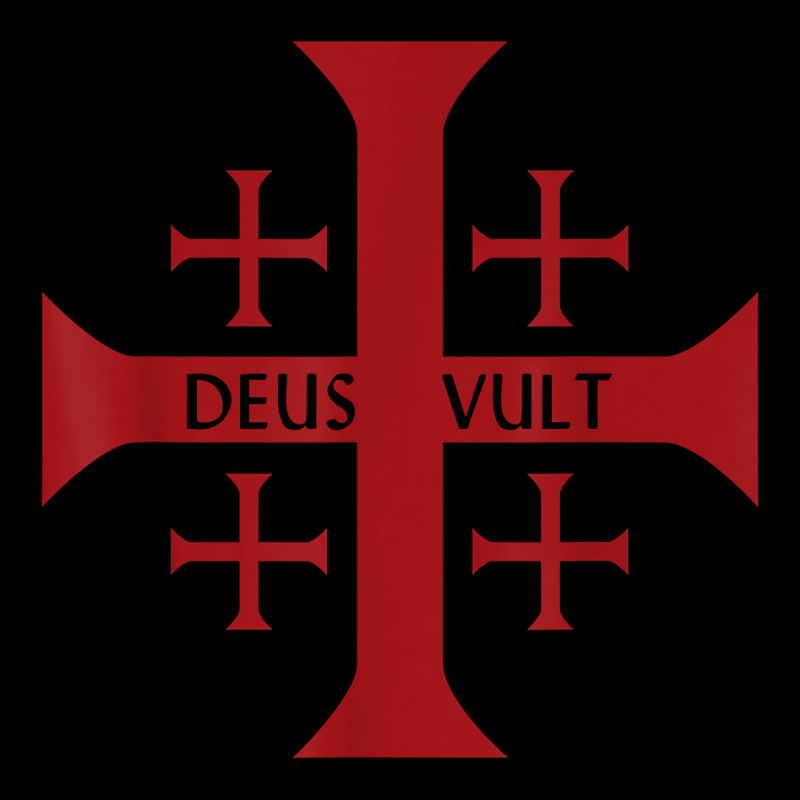 Crusader Christianity Deus Vult God Will T Shirt Long Sleeve Shirts | Artistshot