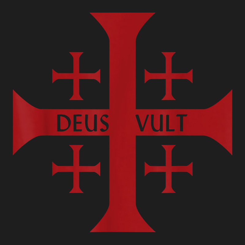 Crusader Christianity Deus Vult God Will T Shirt Classic T-shirt | Artistshot