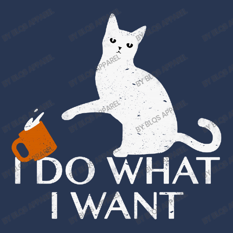 I Do What I Want Funny Cat Men Denim Jacket | Artistshot