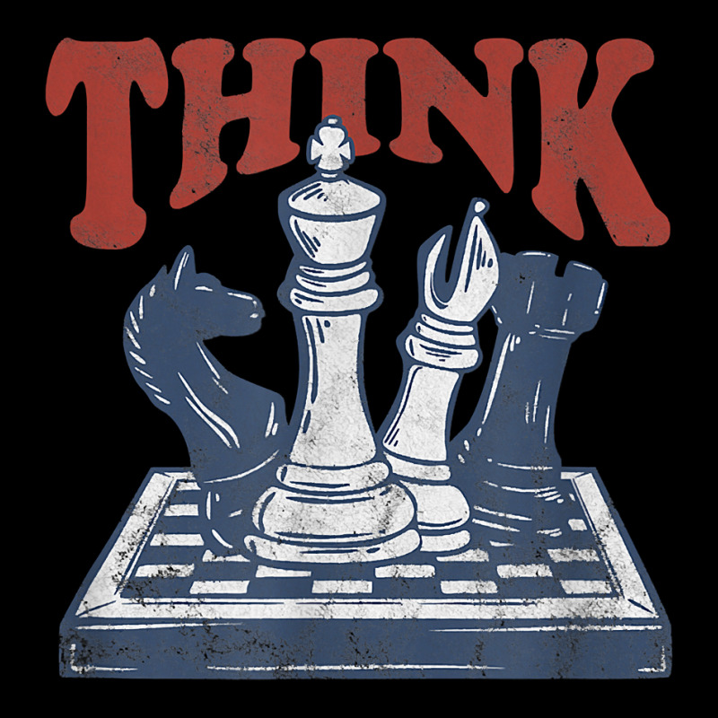 Think Chess Grandmaster Chess Board Player And Chess Lover T Shirt Pocket T-shirt | Artistshot