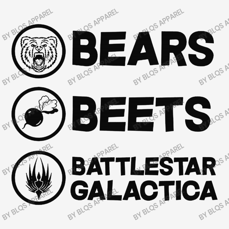 Bears. Beets. Battlestar Galactica. Classic T-shirt | Artistshot