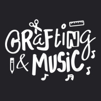 Music Notes Crafting Musician Scrapbooking T Shirt Youth Tee | Artistshot