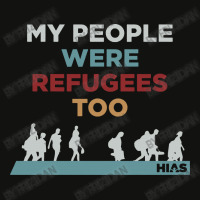 My People Were Refugees Too Scorecard Crop Tee | Artistshot