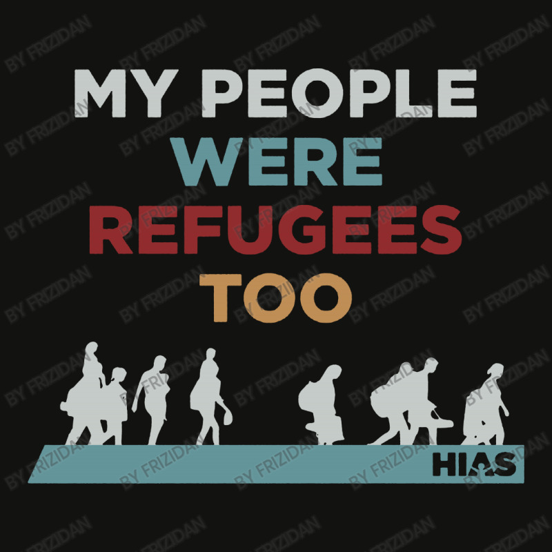 My People Were Refugees Too Scorecard Crop Tee by frizidan | Artistshot