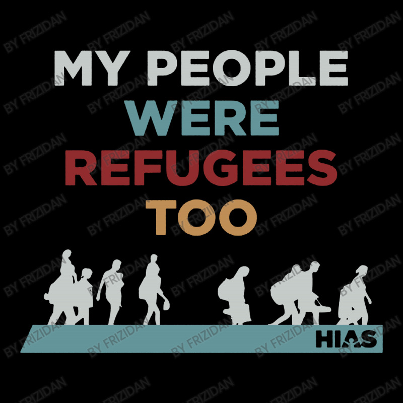 My People Were Refugees Too Legging by frizidan | Artistshot