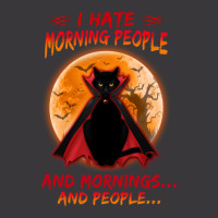 Cat I Hate Morning People Moon Black Cat Ladies Curvy T-shirt | Artistshot