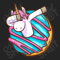 Dabbing Donut  Unicorn 3/4 Sleeve Shirt | Artistshot