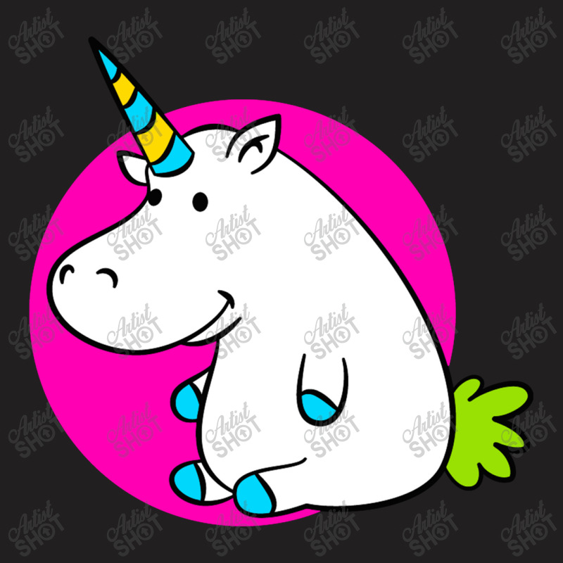 Hippo Unicorn T-Shirt by marceliana | Artistshot