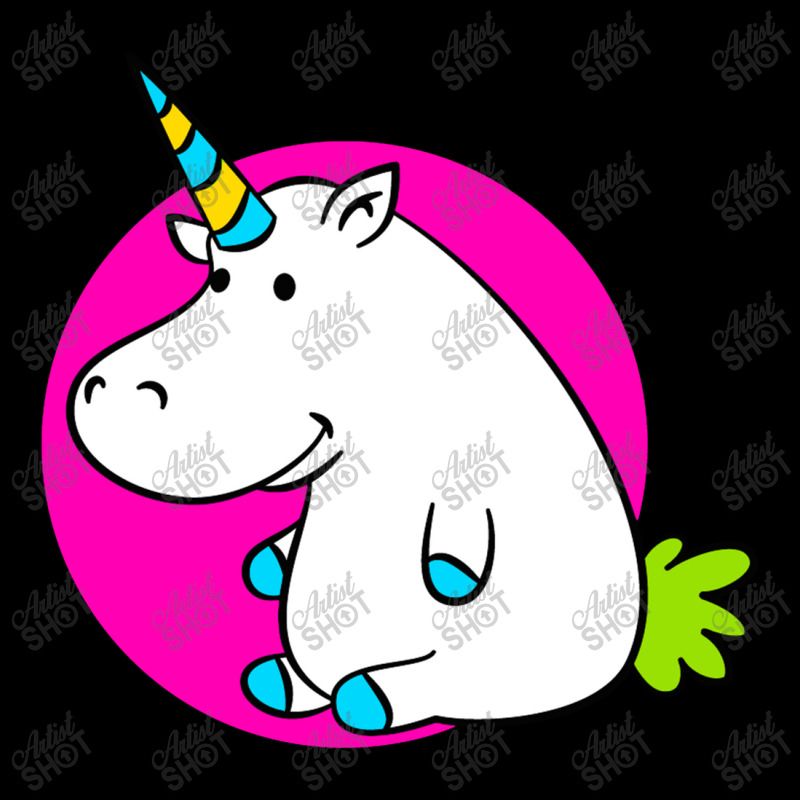 Hippo Unicorn V-Neck Tee by marceliana | Artistshot