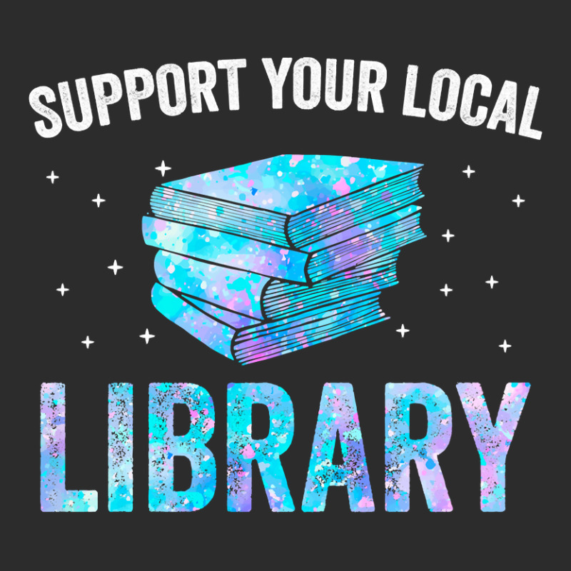 Book Reader Support Your Local Library Reading Books Lover Library Lov Exclusive T-shirt by circularflap | Artistshot