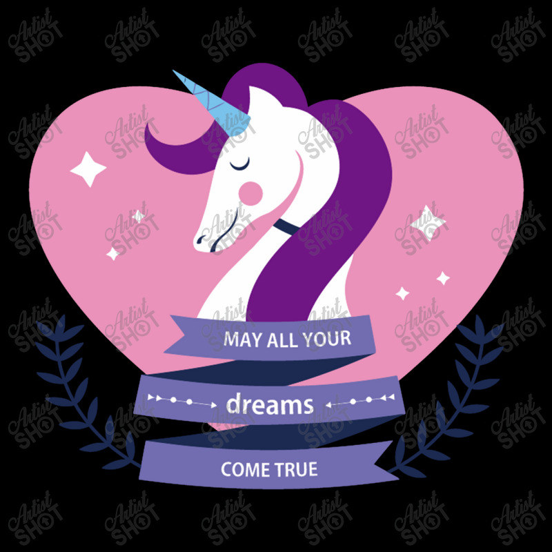 May All Your Dreams Come True, Unicorn Fleece Short by marceliana | Artistshot