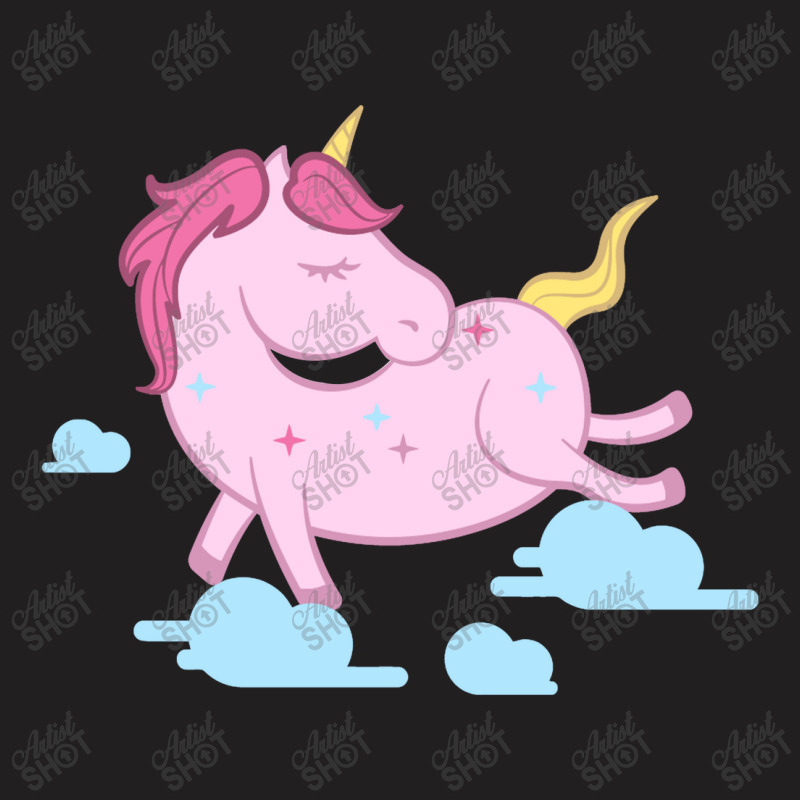 Pink Unicorn T-Shirt by marceliana | Artistshot