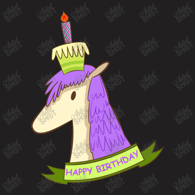 Unicorn Birthday T-Shirt by marceliana | Artistshot