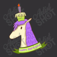 Unicorn Birthday Vintage Hoodie | Artistshot