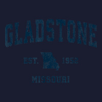 Gladstone Missouri Mo Vintage Sports Design Navy Print T Shirt Women's V-neck T-shirt | Artistshot