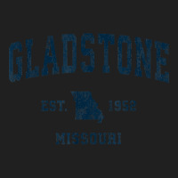 Gladstone Missouri Mo Vintage Sports Design Navy Print T Shirt Ladies Polo Shirt | Artistshot