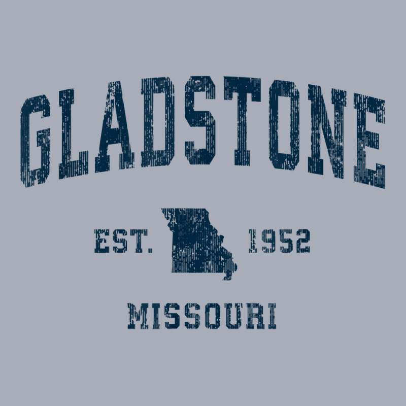 Gladstone Missouri Mo Vintage Sports Design Navy Print T Shirt Tank Dress by TappanSajan | Artistshot