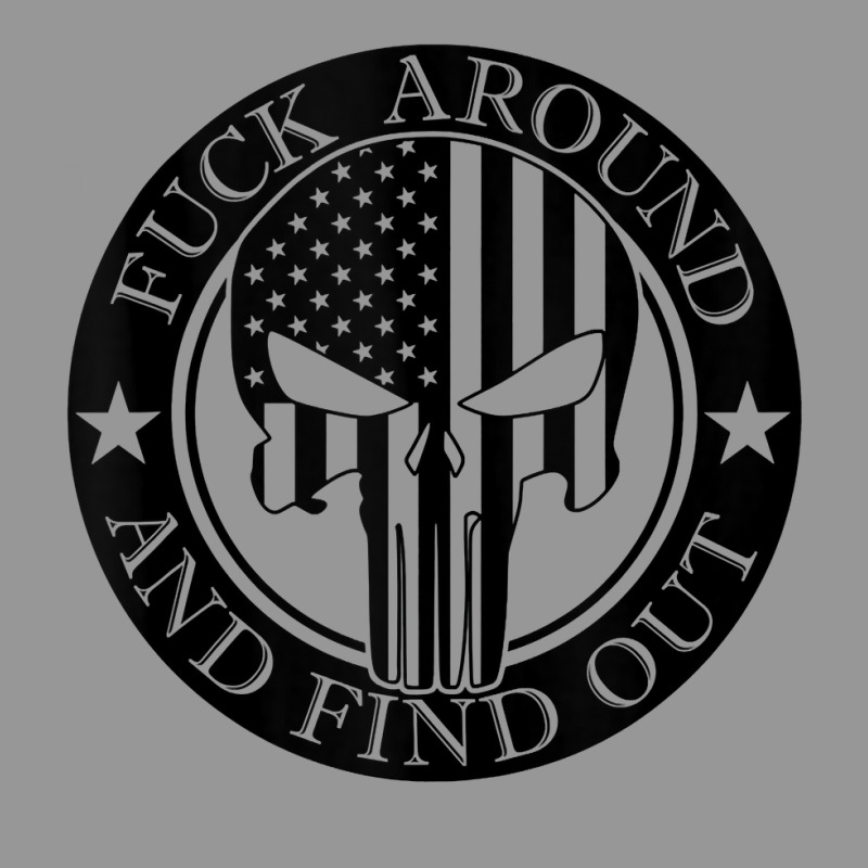 Fuck Around And Find Out Usa Military American Flag Skull Tank Top Women's V-Neck T-Shirt by LiadCotten | Artistshot