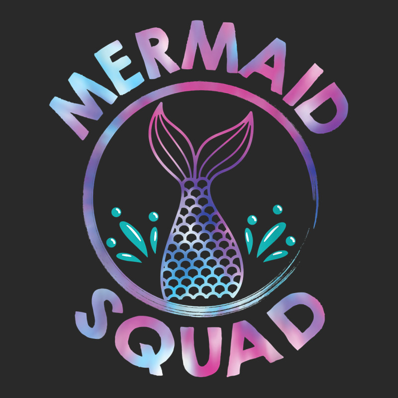 Mermaid Squad Mermaid Tail Toddler Girls Birthday Outfit T Shirt Printed Hat | Artistshot