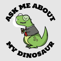 Ask Me About My Dinosaur Full-length Apron | Artistshot