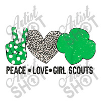 Peace Love Cookie Scout For Girls Bakery Cookie Season Zipper Hoodie | Artistshot