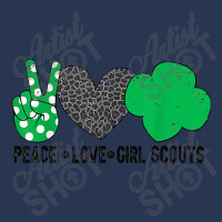 Peace Love Cookie Scout For Girls Bakery Cookie Season Ladies Denim Jacket | Artistshot