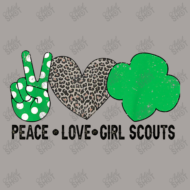 Peace Love Cookie Scout For Girls Bakery Cookie Season Racerback Tank by jabaludden | Artistshot