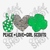 Peace Love Cookie Scout For Girls Bakery Cookie Season Classic T-shirt | Artistshot