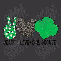 Peace Love Cookie Scout For Girls Bakery Cookie Season Ladies Curvy T-shirt | Artistshot