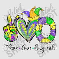 Peace Love King Cake Mardi Gras Men Women Kids Full-length Apron | Artistshot