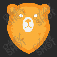 Simple Illustration Of A Yellow Bear's Head Printed Hat | Artistshot