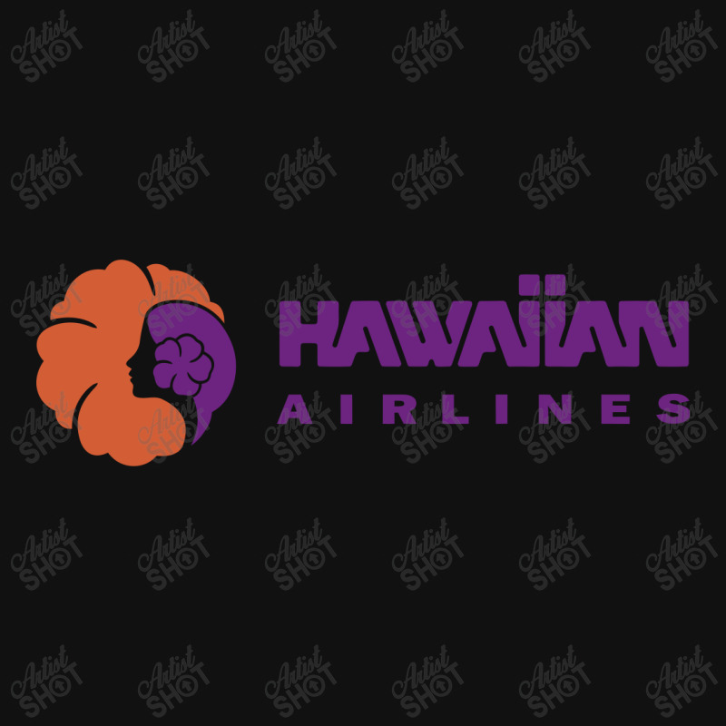 Hawaiian Airlines Portrait Canvas Print | Artistshot