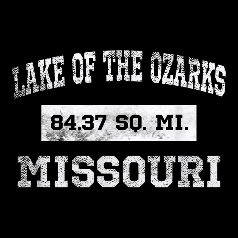 Lake Of The Ozarks Missouri T Shirt 84.37 Sq. Miles Kids Cap by TappanSajan | Artistshot