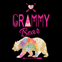 Bear Grammy Bear Tribal Mandala Family Vacationcamping Design 565 Pola Legging | Artistshot