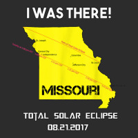 Missouri Map I Was There! Total Solar Eclipse T Shirt Exclusive T-shirt | Artistshot