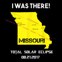 Missouri Map I Was There! Total Solar Eclipse T Shirt Fleece Short | Artistshot