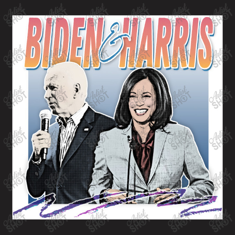 Joe Biden And Kamala Retro Style Fan Design T-shirt | Artistshot