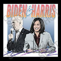 Joe Biden And Kamala Retro Style Fan Design Men's 3/4 Sleeve Pajama Set | Artistshot