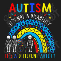 Rainbow Autism Its Not A Disability It's A Different Ability Classic T-shirt | Artistshot