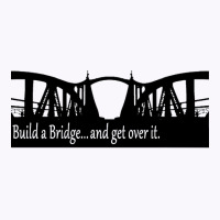 Funny Build A Bridge Welder Metalworker Architect Engineer Long Sleeve Tank Top | Artistshot