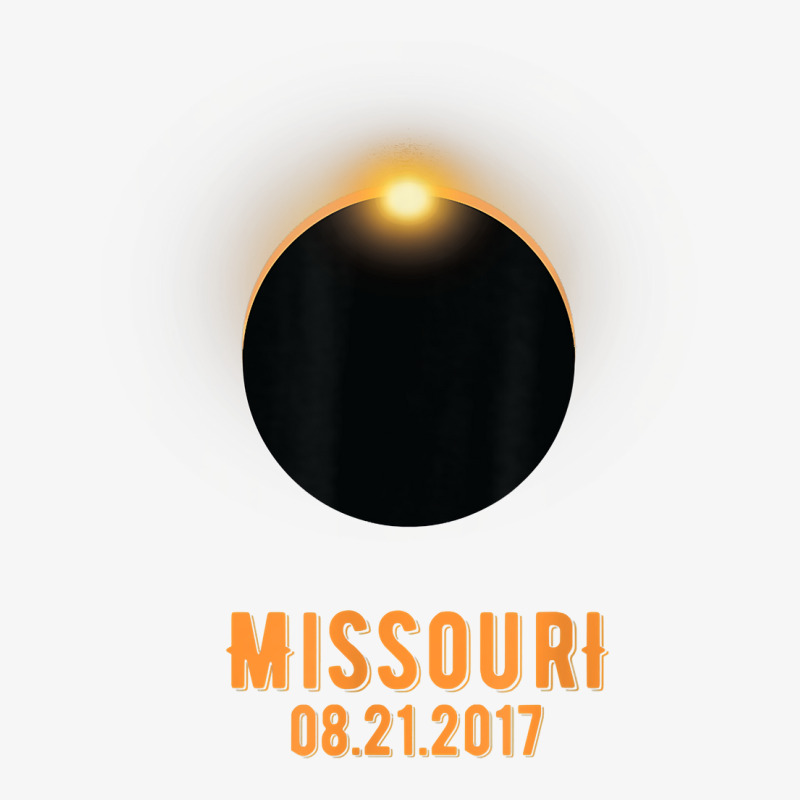 Missouri Total Solar Eclipse August 21 2017 Usa T Shirt Ladies Fitted T-Shirt by TappanSajan | Artistshot