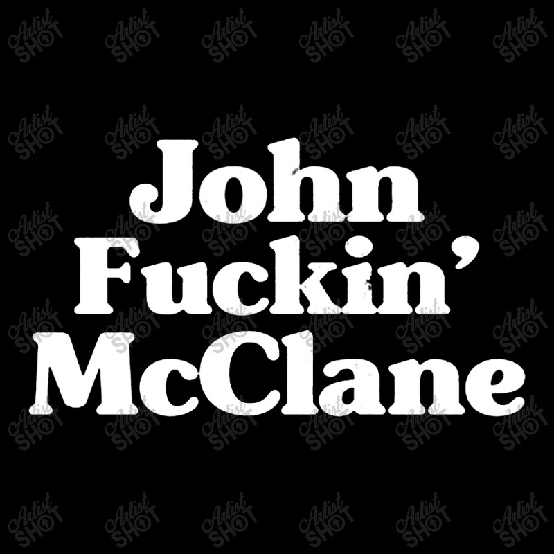 John Fuckin' Mcclane Adjustable Cap by gusjigangkudus | Artistshot