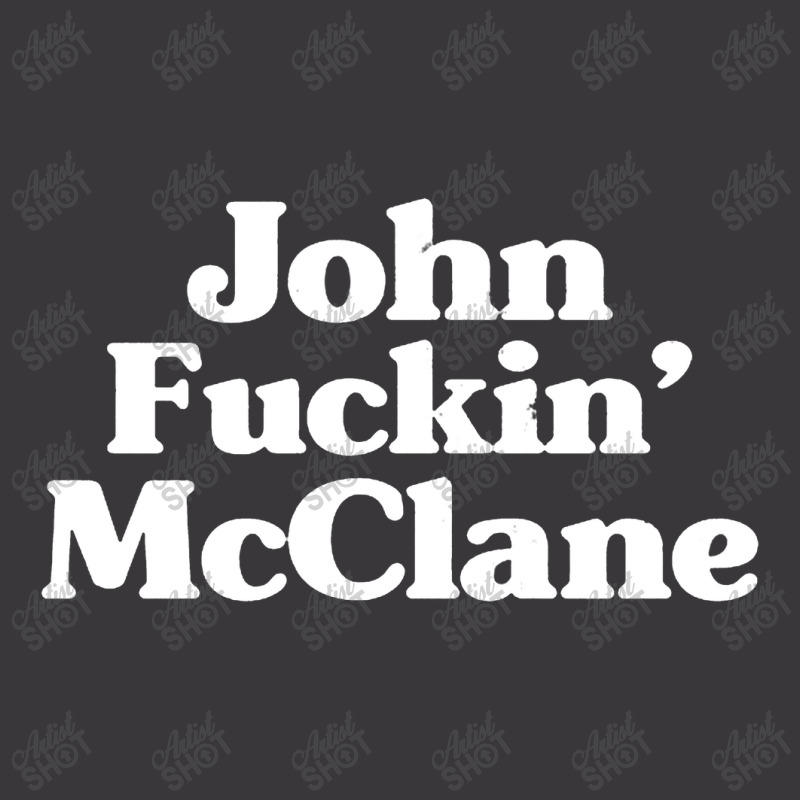 John Fuckin' Mcclane Ladies Curvy T-Shirt by gusjigangkudus | Artistshot