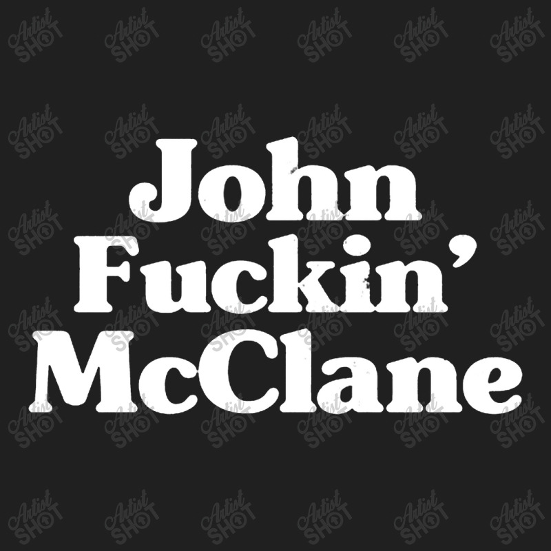 John Fuckin' Mcclane Ladies Polo Shirt by gusjigangkudus | Artistshot